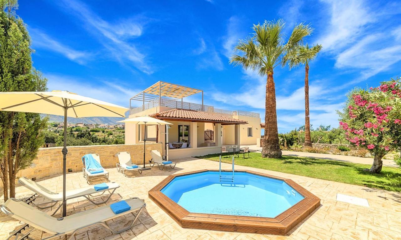 Villa Di Palma Heated Pool Koufi Eksteriør bilde