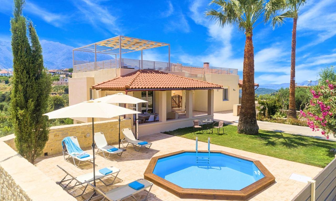 Villa Di Palma Heated Pool Koufi Eksteriør bilde