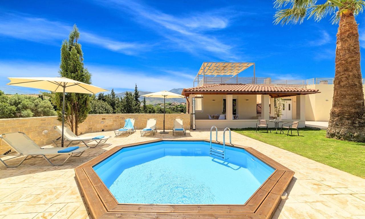 Villa Di Palma Heated Pool Koufi Eksteriør bilde