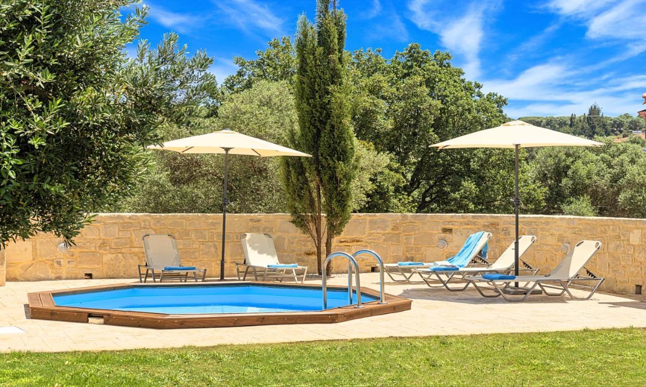 Villa Di Palma Heated Pool Koufi Eksteriør bilde